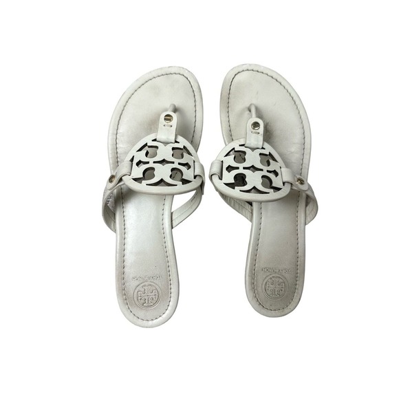 Tory Burch Shoes - Tory Burch Miller Sandals White Size 9